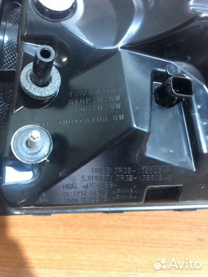 Ford Mustang 2018г. рестайлинг фонарь задний