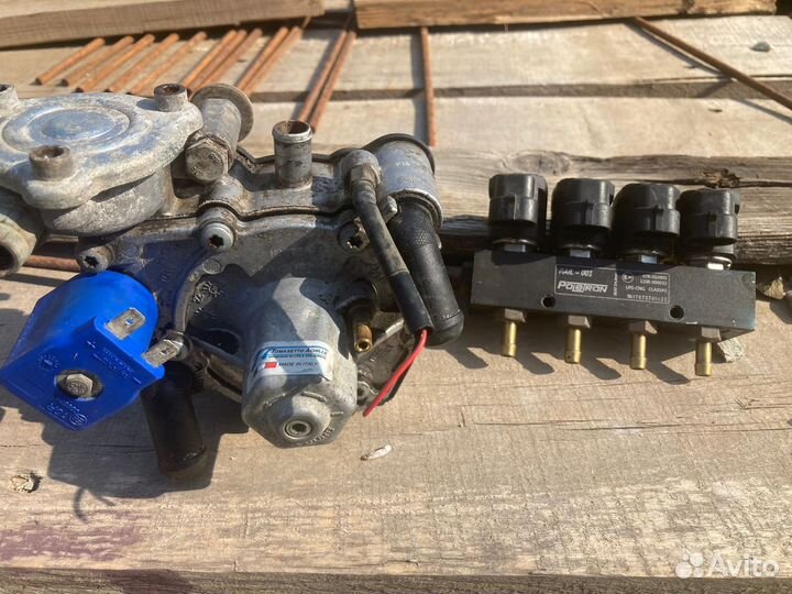 Редуктор и форсунки гбо