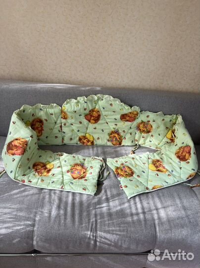 Бортики в детскую кроватку