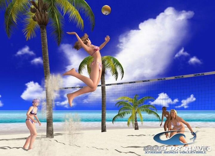 Dead or Alive Xtreme Beach Volleyball, б/у, множ.ц