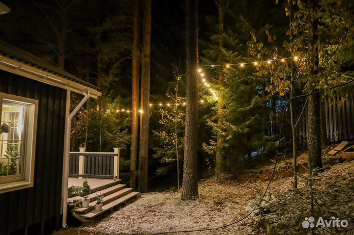 Гирлянда ретро, уличная, лофт (15 метров)