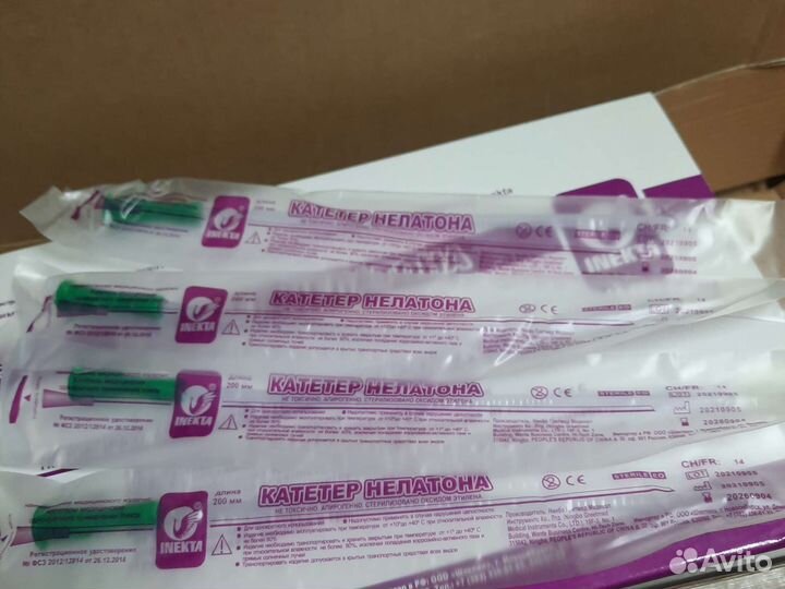 Катетер Нелатона CH/FR 12/4,0 мм