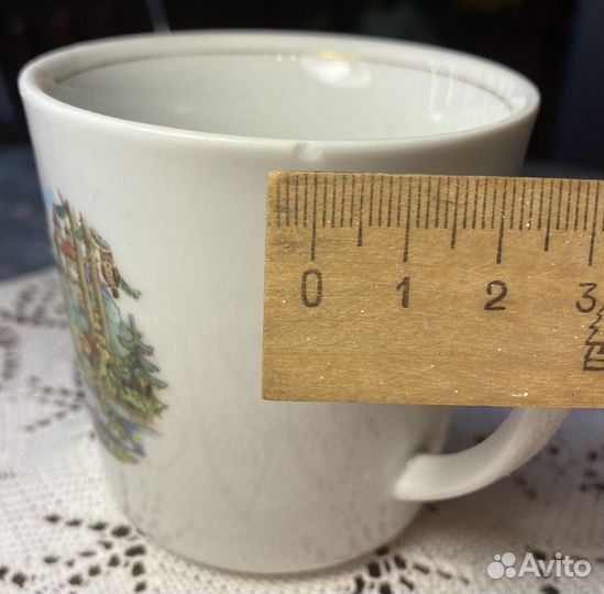 Редкие детские фарфоровые бокалы Кахла