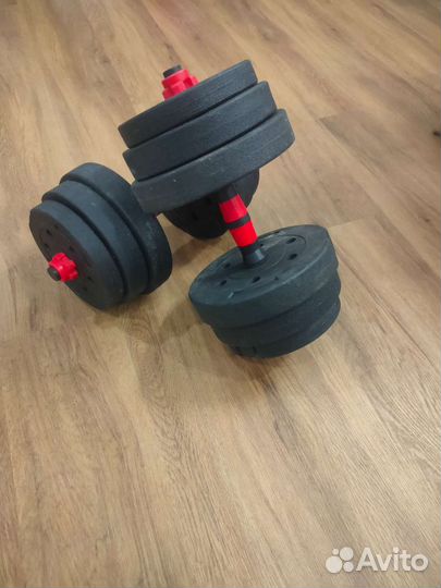 Гантели от 8,5кг до 15кг