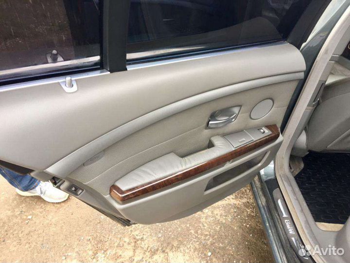 Обшивки (карты) дверей серые бмв е65