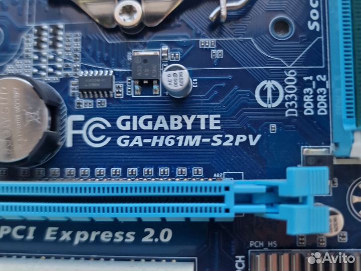 Комплект S-1155 H61+Core i3 3220+DDR3 4Gb