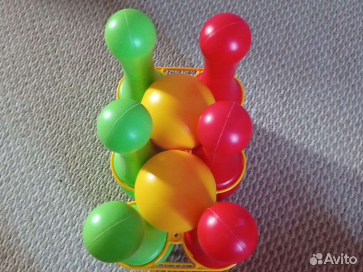 Кегли детские