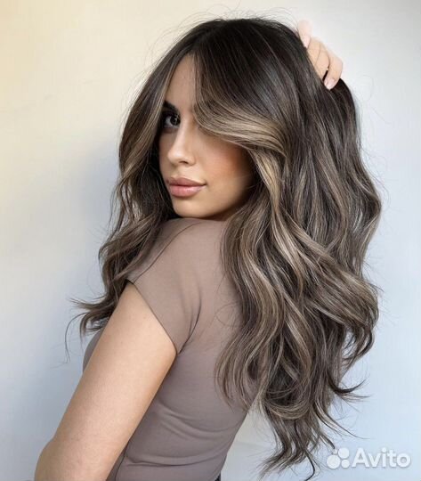 Сложное окрашивание волос, стрижки