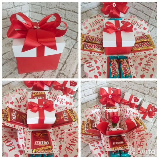 Коробочка сюрприз, сладкий подарок