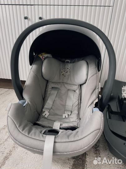 Автолюлька cybex с базой и адаптерами