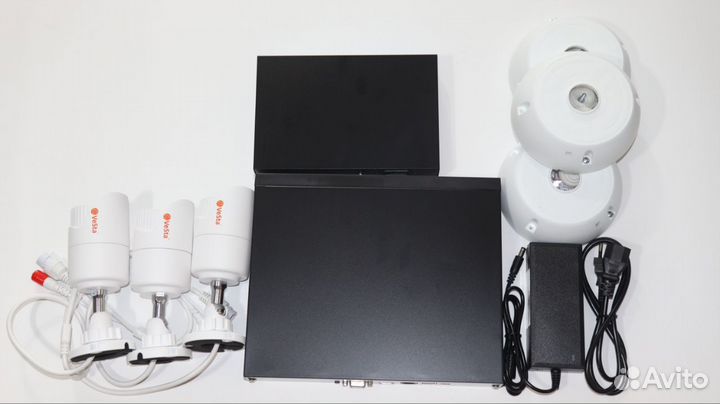 Комплект видеонаблюдения vesta (3 камеры)