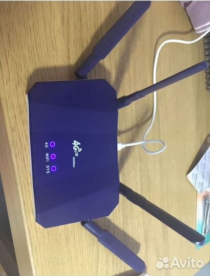 Роутер wi fi 4g с поддержкой сим карты 4 антенны