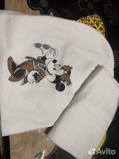 Комплект шапка, шарф