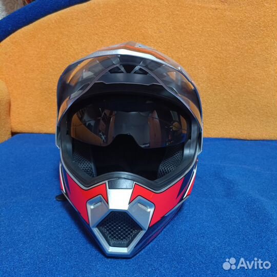 Мото шлем для эндуро