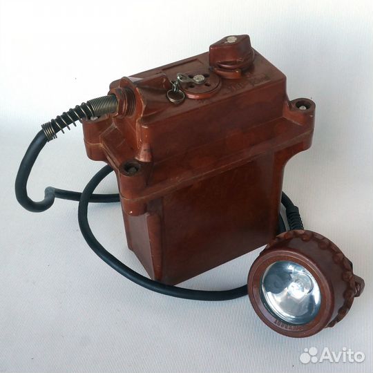 Фонарь шахтёрский железнодорожный коногонка СССР