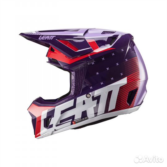Эндуро Шлем Leatt Moto 7.5 Helmet Kit SunDown 2024