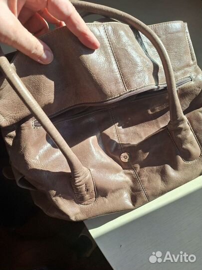 Сумка кожаная италия