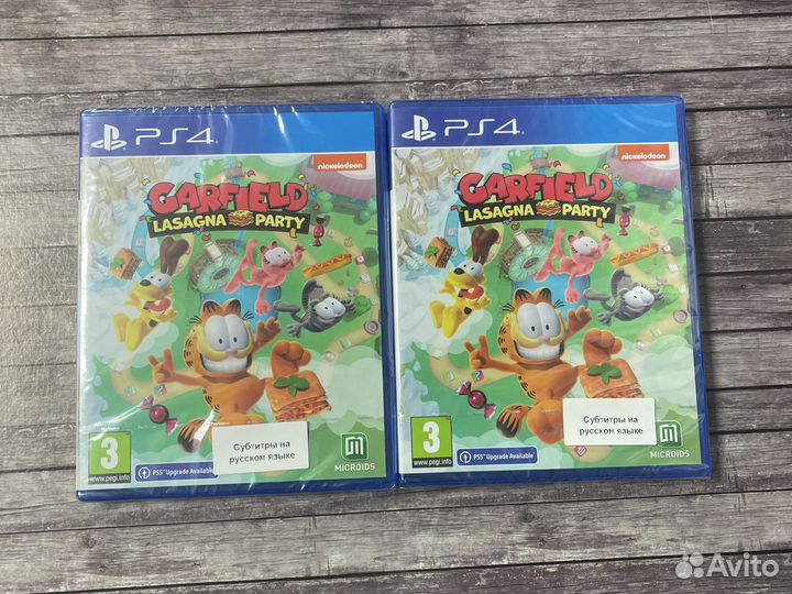 Garfield Lasagna Party Стандартное издание PS4