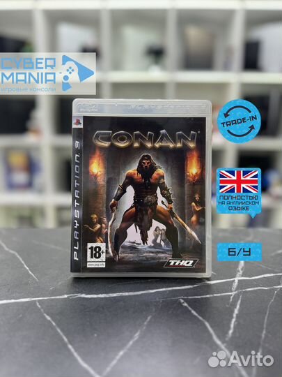 Диск для PS3. Conan
