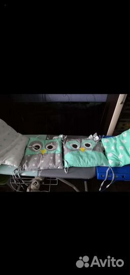 Бампер на кроватку