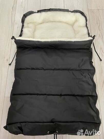 Зимний конверт в коляску