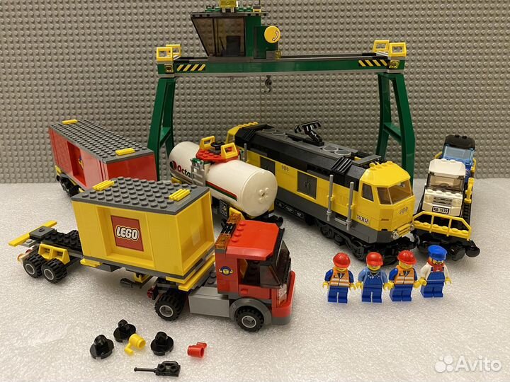 Lego City 7939 Товарный поезд