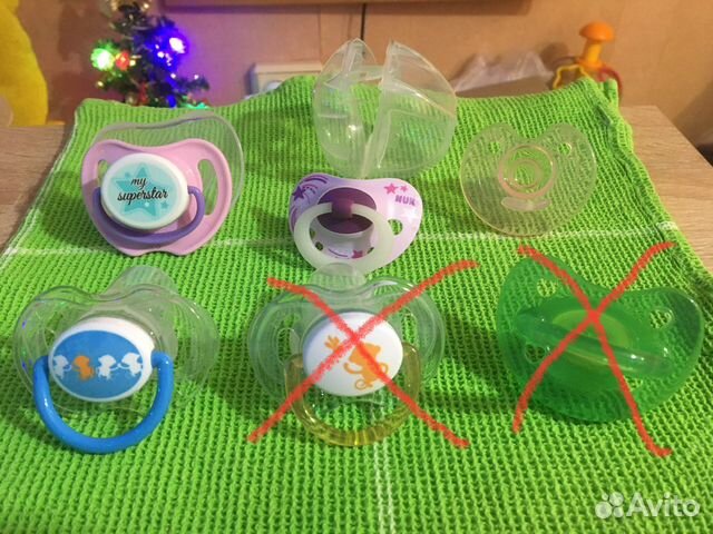 Пустышки на возраст 0-6, 6-18, ниблеры