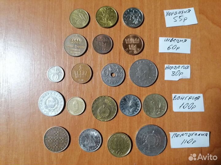 Иностранные монеты
