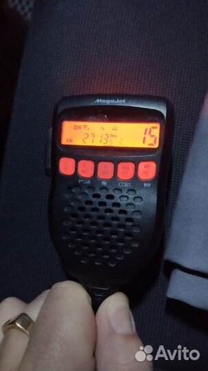 Автомобильная си-би радиостанция megajet mj-555