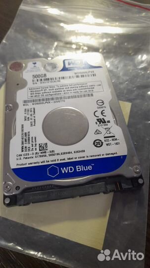 Жесткий диск для ноутбука