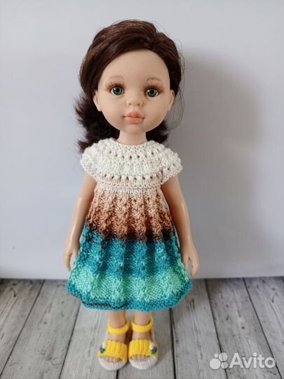 Платье для куклы Паола Рейна