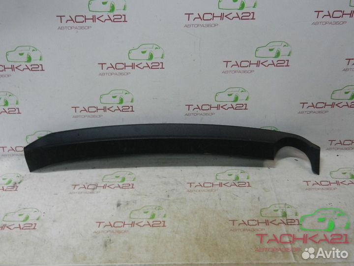 Юбка заднего бампера KIA Ceed (2018)