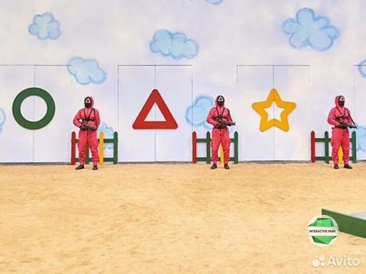 Организация детских праздников. Игра в кальмара