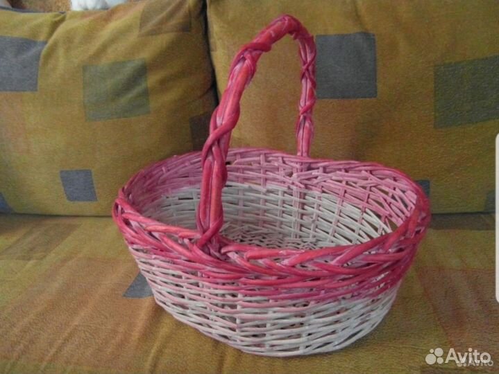 Корзина плетеная