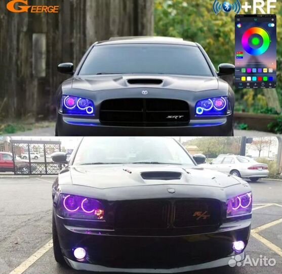 Ангельские глазки Dodge Charger