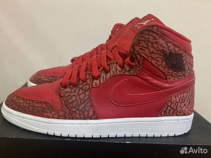 Air Jordan 1 Retro High 'Red Elephant' Оригинал