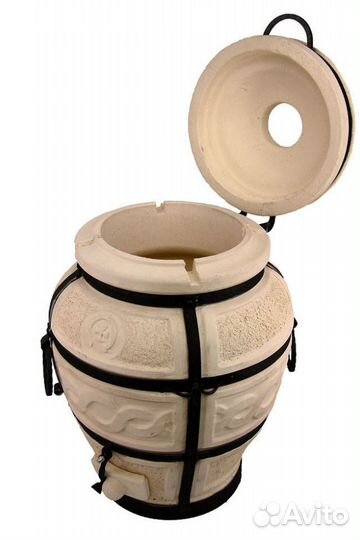 Тандыр Есаул 29/82 см с откидной крышкой