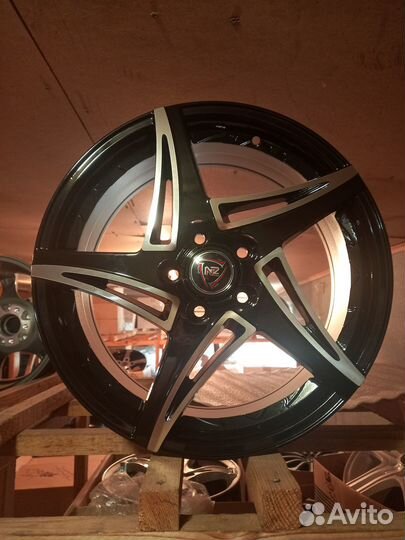 NZ SH661 R17x7 5x108 ET55 D63.3 BKF