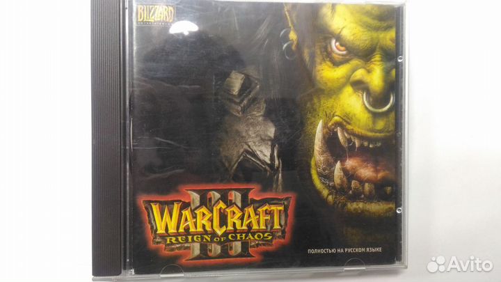 Диск Warcraft Reign of Chaos