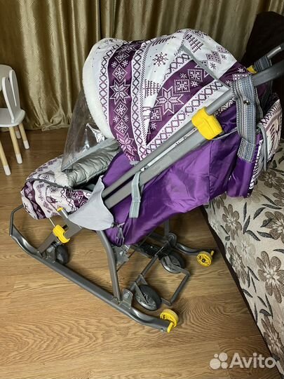 Коляска санки