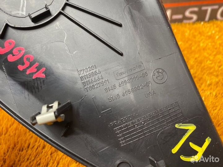 Накладка на торпеду левая Bmw X6 E71 N63B44A 2009