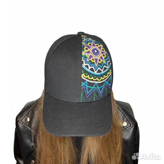 Кепка бейсболка оригинал с рисунком iDraw