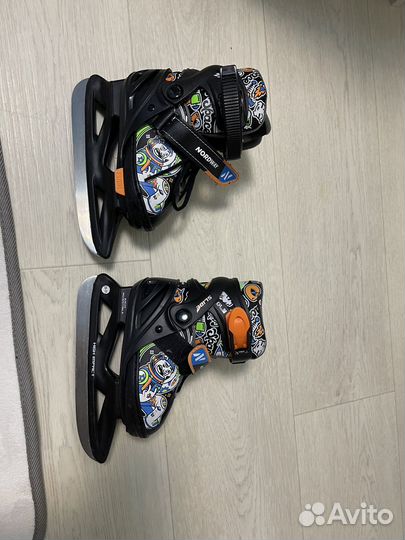 Коньки детские раздвижные