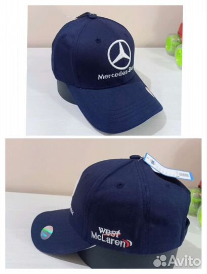Кепка mercedes