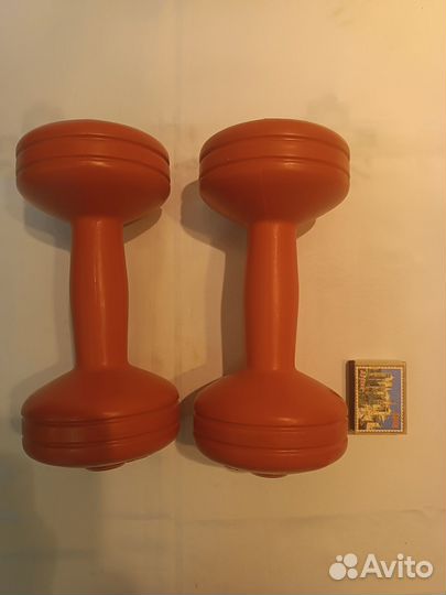 Гантельки 1.5 кг, прорезиненные