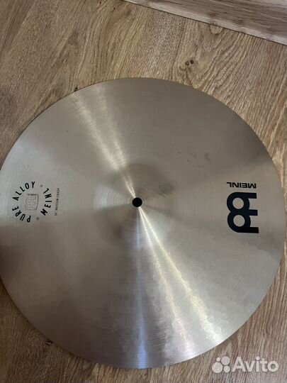 Meinl pure alloy 16 crash