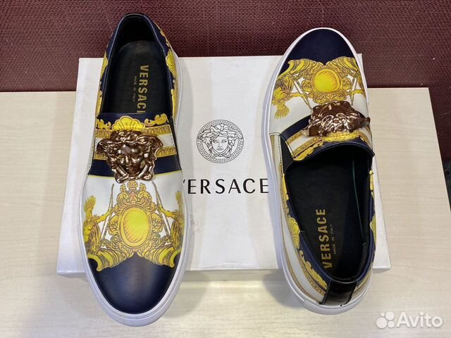 Слипоны Versace новые