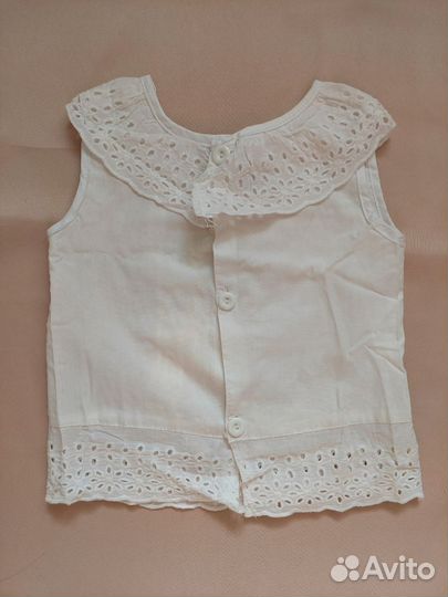 Одежда на девочку 6-12 месяцев пакетом