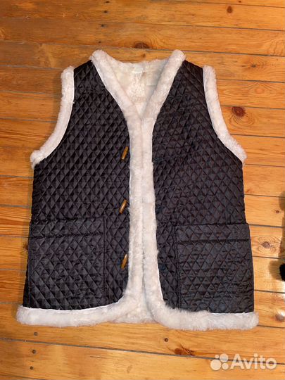 Жилет из овчины