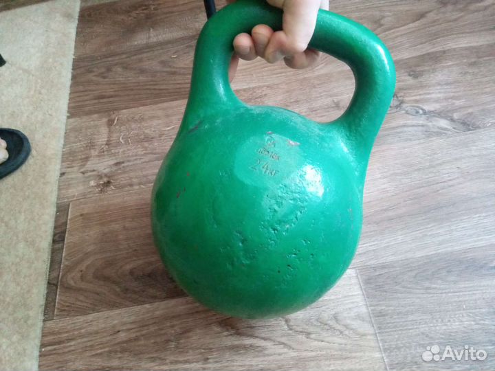 Гиря из СССР 24 кг